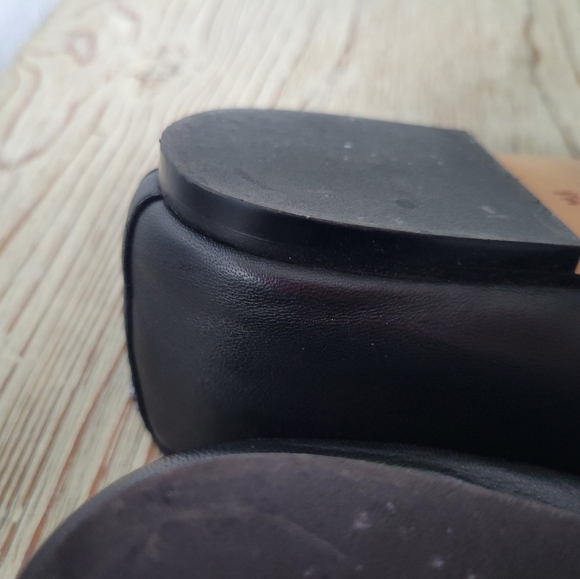 Sam Edelman Black Leather Ballet Flats Felicia Luxe Sz 8.5 - Picture 6 of 13